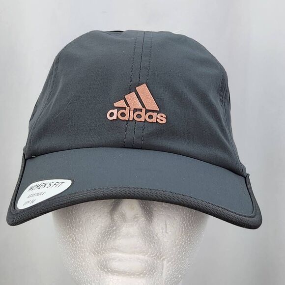 🔸️NWT Adidas Gray Superlite Aeroready UPF 50 Adjustable Hat One Size - Picture 4 of 14